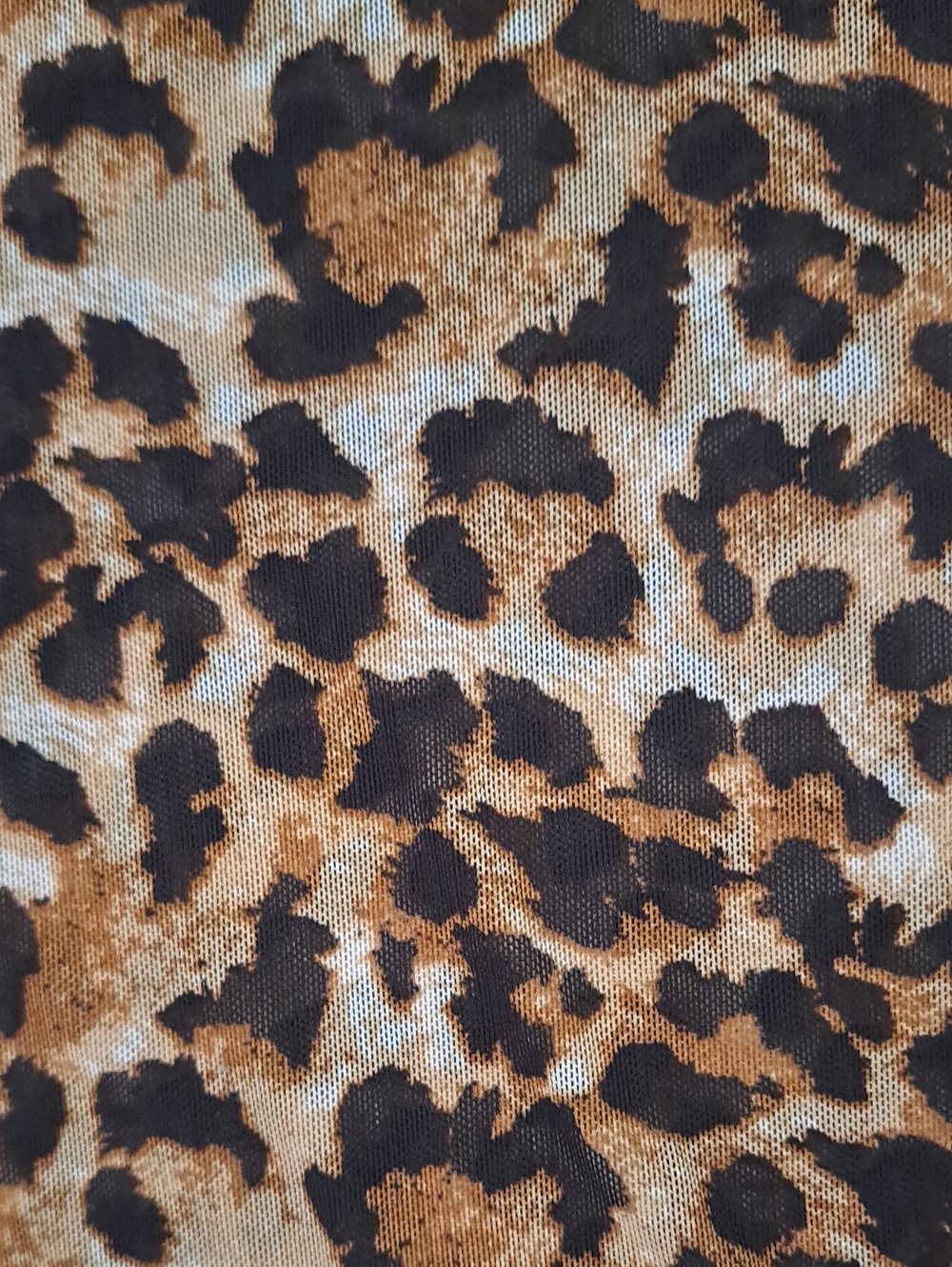 Leopard Print Flared Pants in Brown - Picture 8 of 10